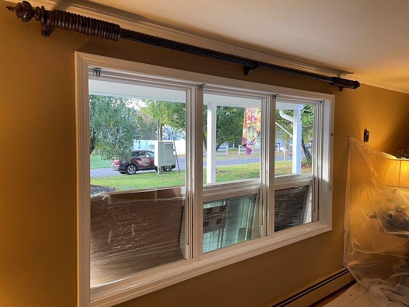 Removal of the old windows